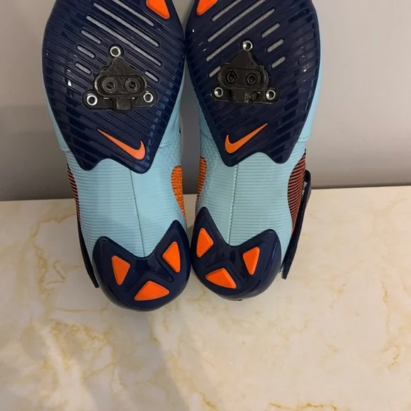 Nike SuperRep Blue,teal, orange indoor cycle shoe - Picture 2 of 4